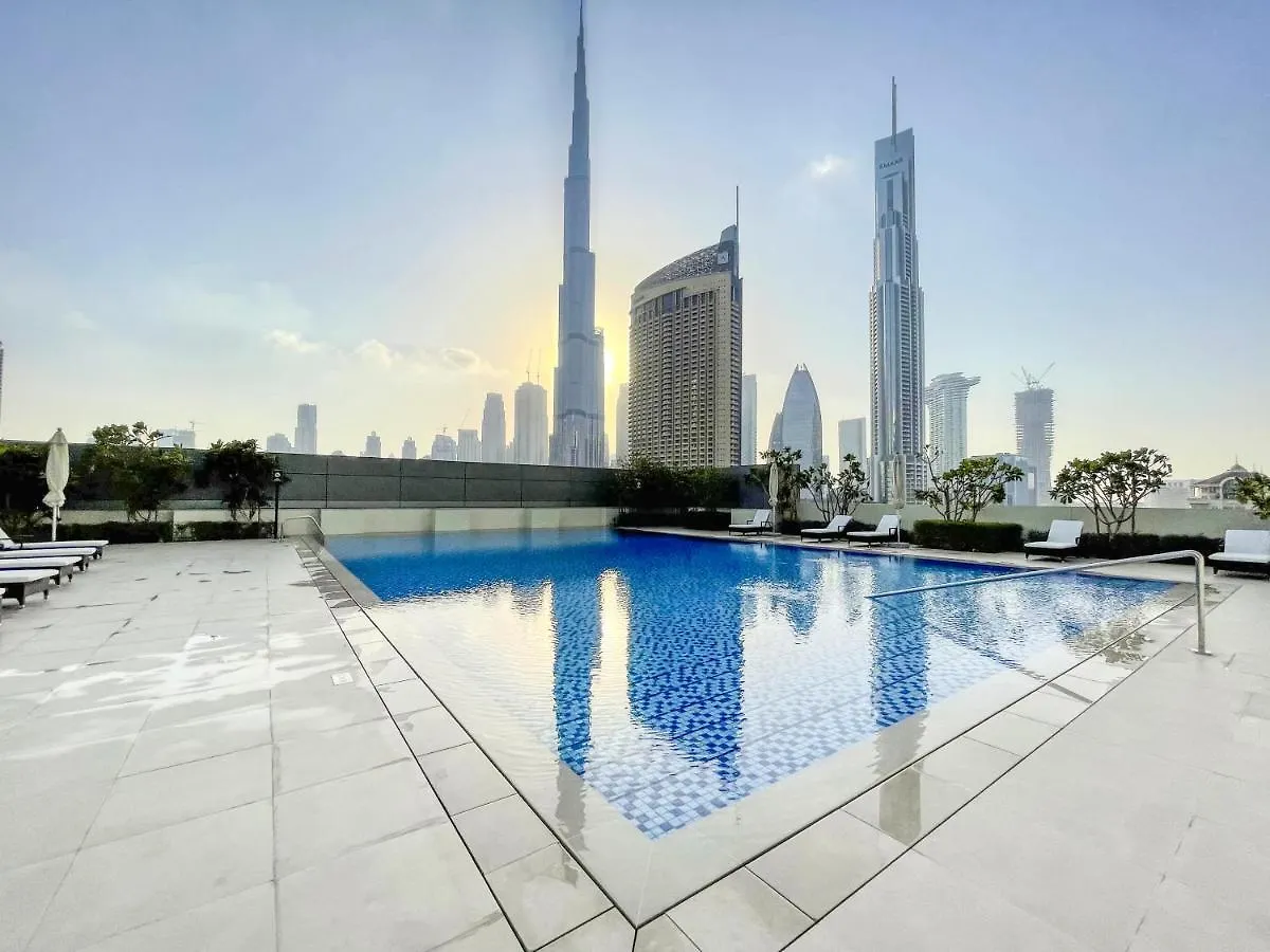 Spectacular Burj Khalifa And Fountain Views On 32Nd Floor Lejlighed Dubai
