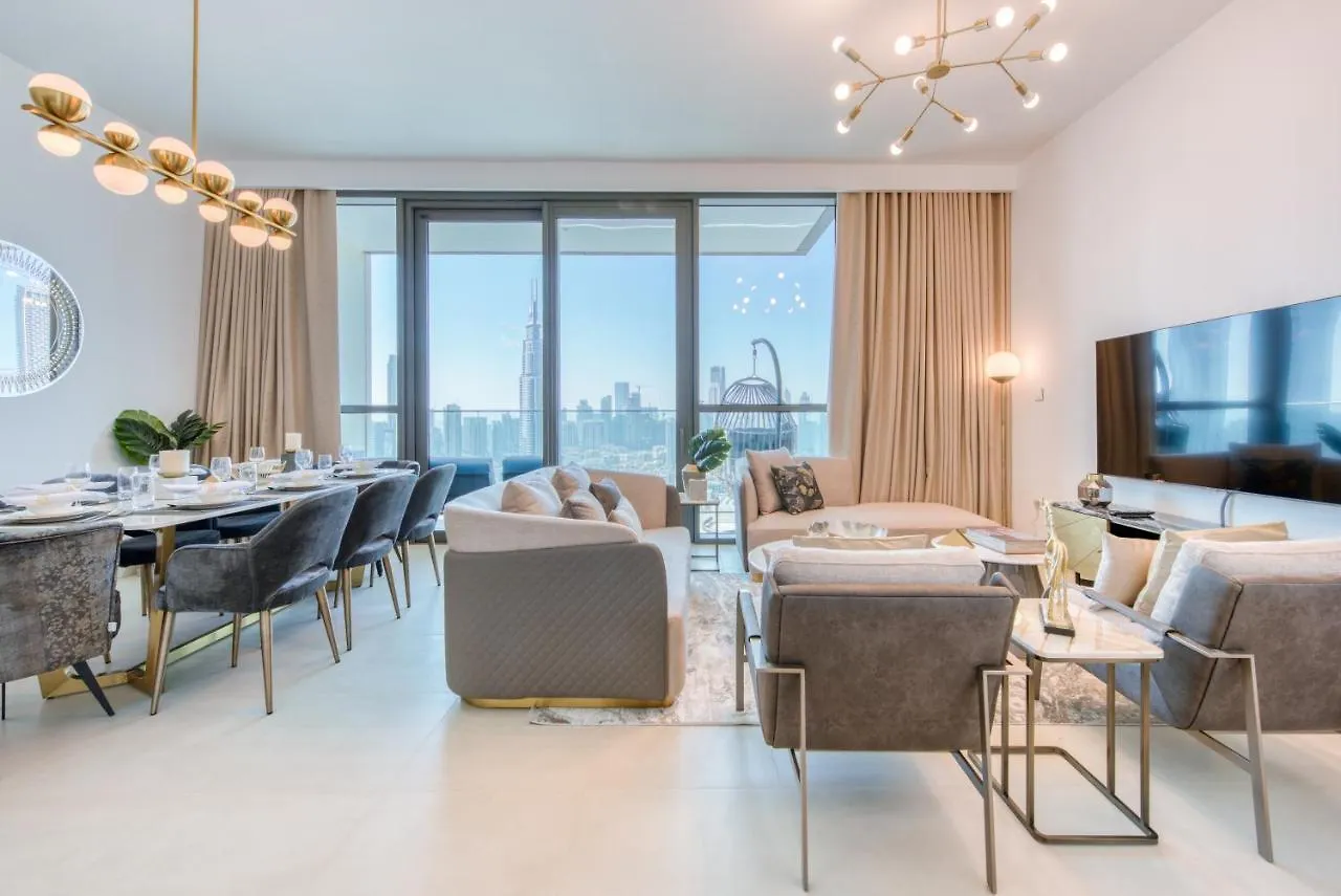 Spectacular Burj Khalifa And Fountain Views On 32Nd Floor Apartment Dubai
