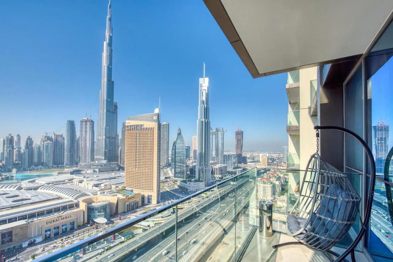 Spectacular Burj Khalifa And Fountain Views On 32Nd Floor Apartment Dubai