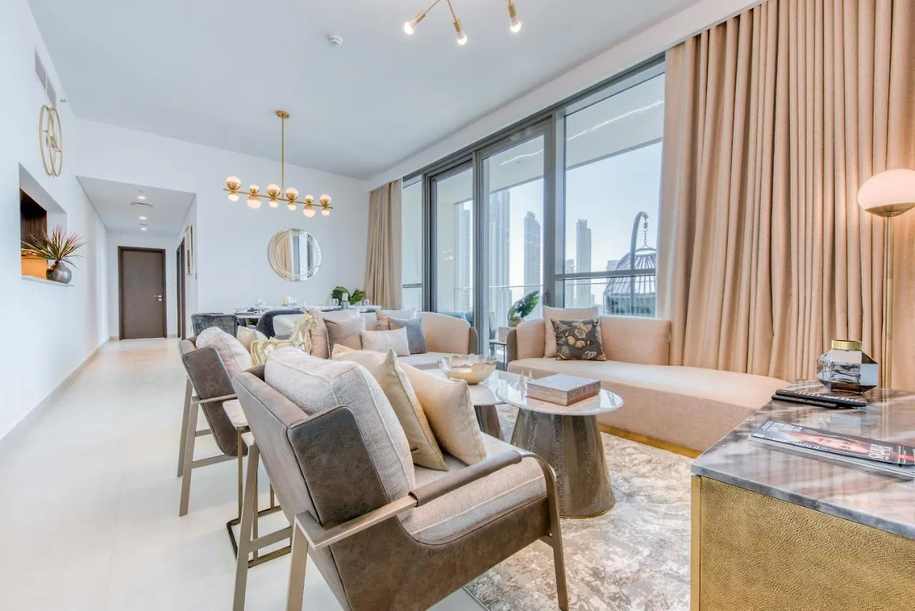 Spectacular Burj Khalifa And Fountain Views On 32Nd Floor Apartment Dubai