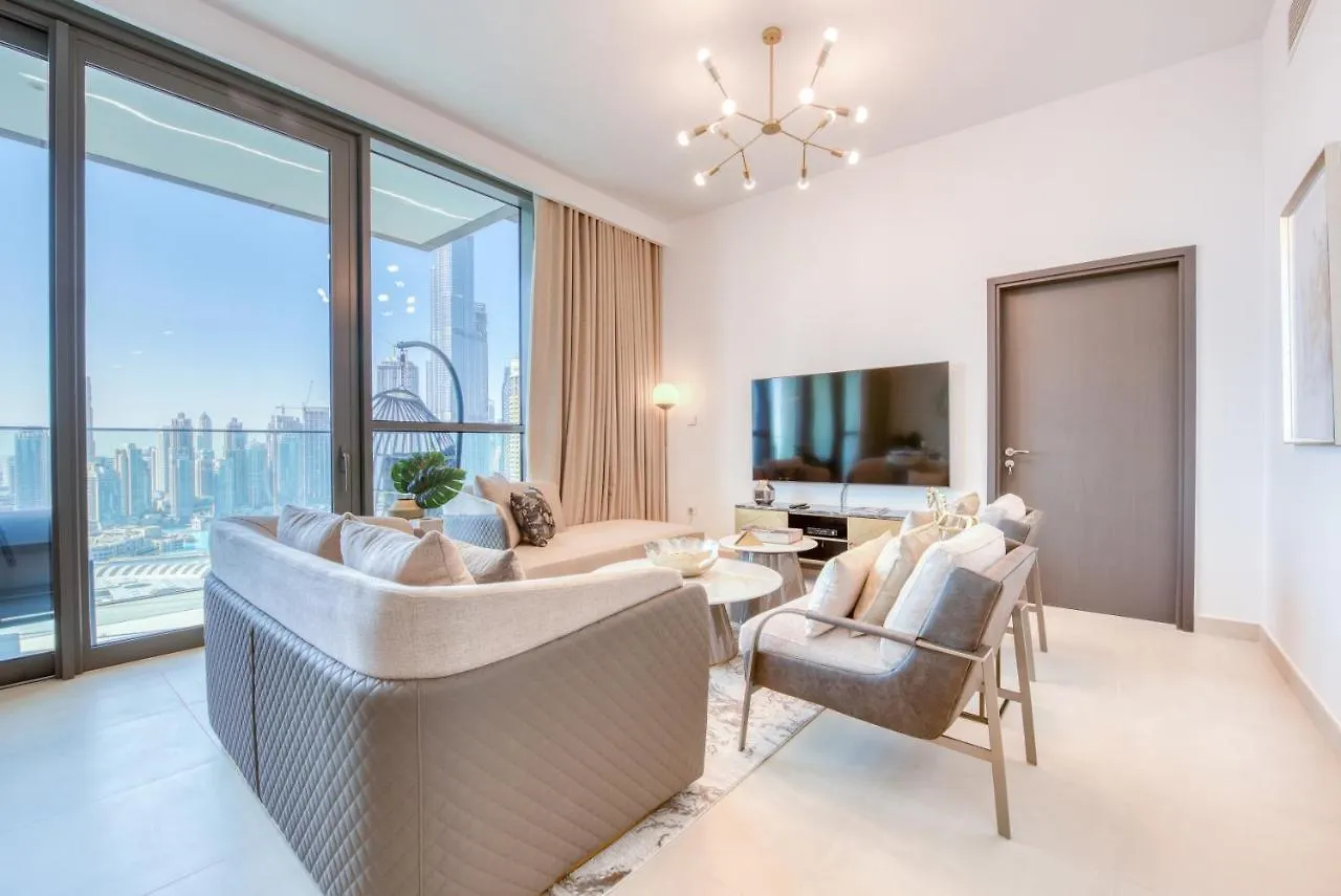 Spectacular Burj Khalifa And Fountain Views On 32Nd Floor Apartment Dubai