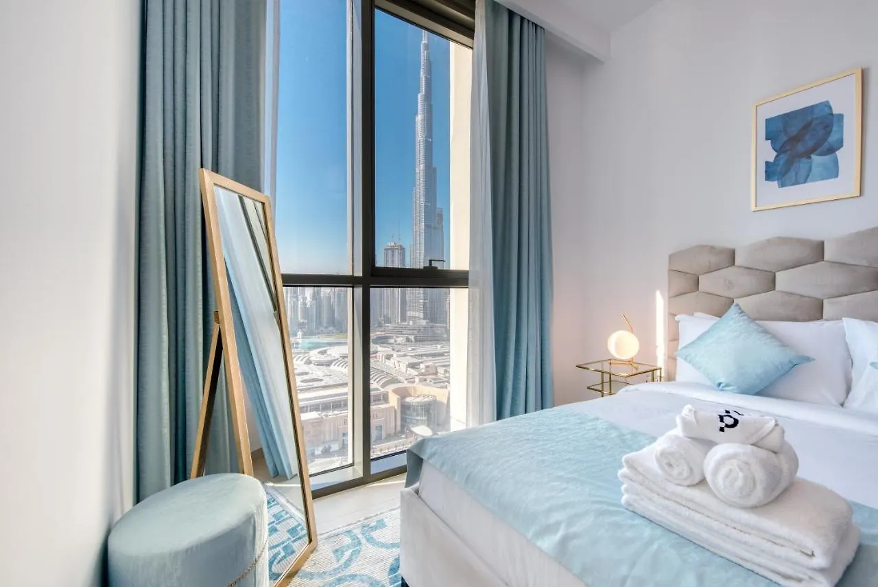 Spectacular Burj Khalifa And Fountain Views On 32Nd Floor Apartment Dubai