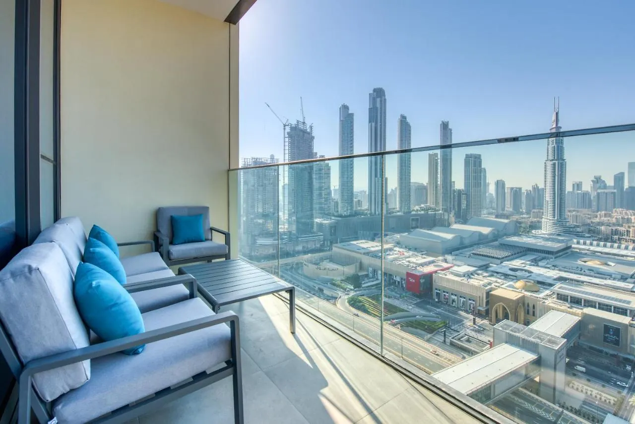 Apartmán Spectacular Burj Khalifa And Fountain Views On 32Nd Floor Dubaj